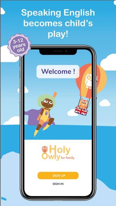 Holy Owly Languages for kids App screenshot #1