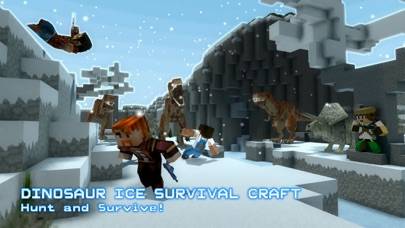 DinoSaur Ice Survival Craft App-Screenshot #1