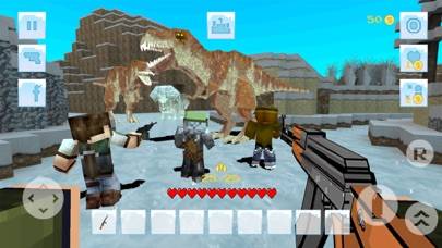 DinoSaur Ice Survival Craft App-Screenshot #2