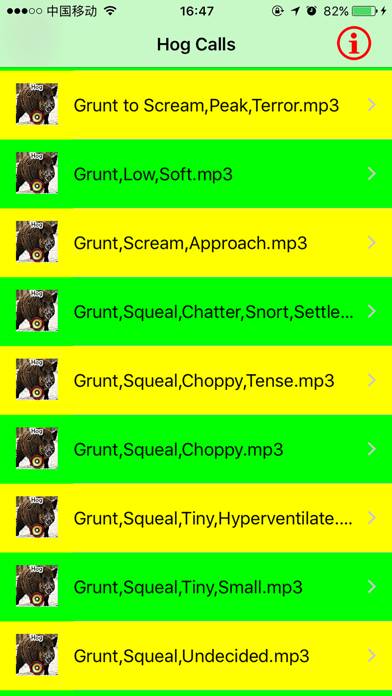 Real Hog Hunting Calls & Sounds App screenshot #2