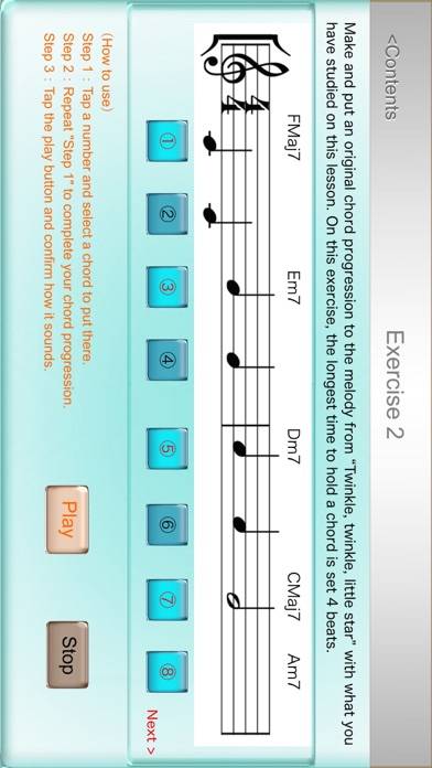 Jazz Harmony Lesson 2 Schermata dell'app #4