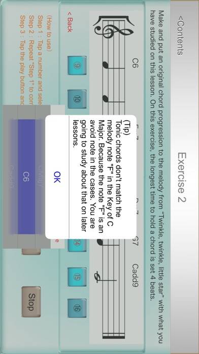 Jazz Harmony Lesson 2 App screenshot #5