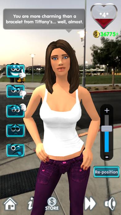 My Virtual Girlfriend AR Captura de pantalla de la aplicación #1
