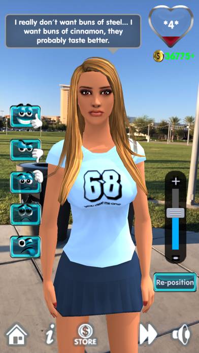 My Virtual Girlfriend AR App screenshot #2