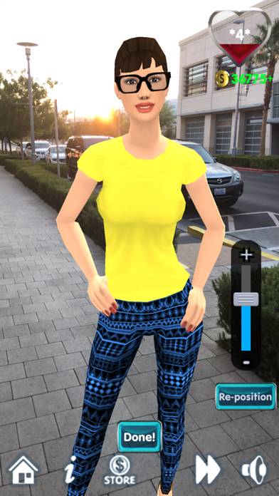 My Virtual Girlfriend AR App screenshot #4