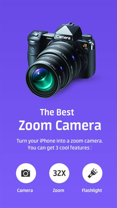Super Zoom Telephto Camera immagine dello schermo