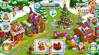 New Year Farm of Santa Claus App screenshot #2