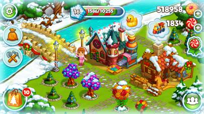 New Year Farm of Santa Claus App screenshot #3