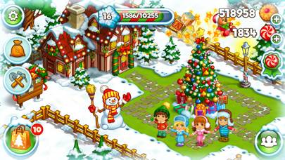 New Year Farm of Santa Claus App screenshot #4