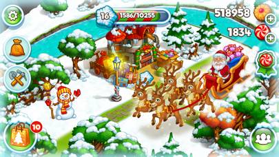 New Year Farm of Santa Claus App screenshot #6