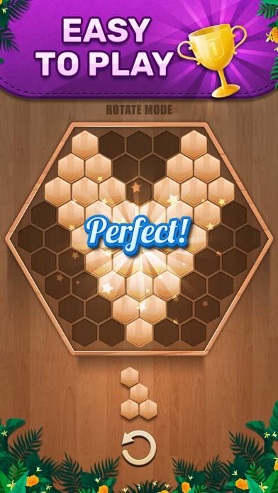 Wooden 100 Block Puzzle Game App screenshot #4