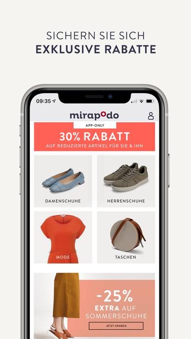 Mirapodo App-Screenshot #2