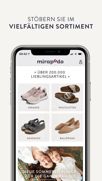 Mirapodo App-Screenshot #3