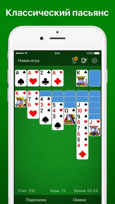 Solitaire – Classic Card Games Schermata dell'app #1