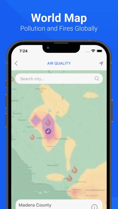 Air Quality & Pollen Captura de pantalla de la aplicación #3