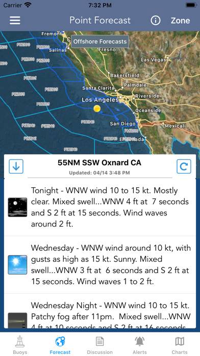 Marine Weather Forecast Pro App screenshot