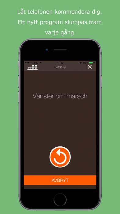 Fot  kommendering fritt följ App screenshot