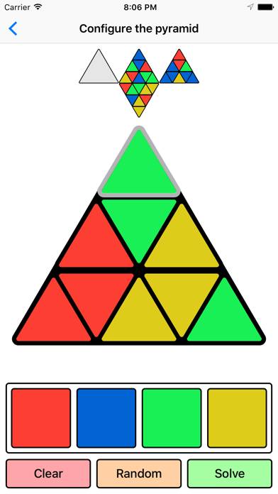 Pyraminx Solver Schermata dell'app #2