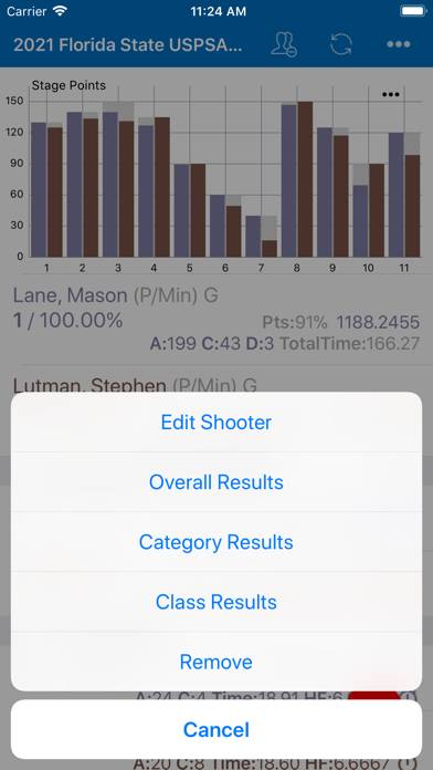 PractiScore Competitor App preview #4