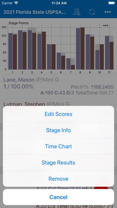 PractiScore Competitor App preview #5