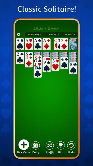 Solitaire: Play Classic Cards Schermata dell'app #2