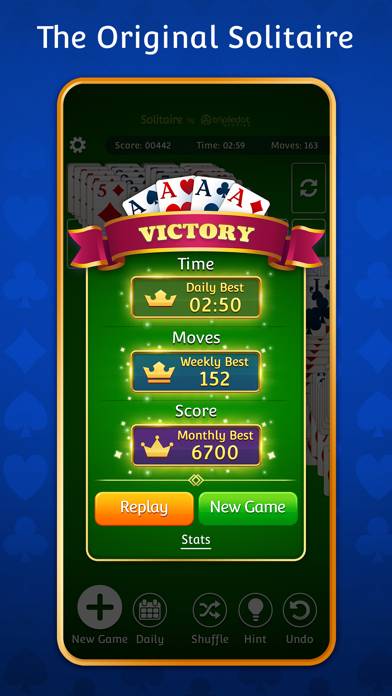 Solitaire: Play Classic Cards App skärmdump #6
