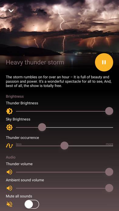 Hue Thunder for Philips Hue Captura de pantalla de la aplicación #1