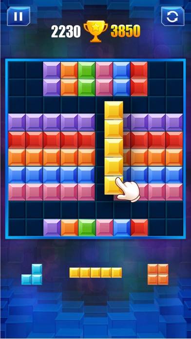 Block Puzzle: Fun Puzzle Game Schermata dell'app #1