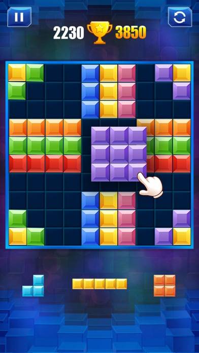 Block Puzzle: Fun Puzzle Game Schermata dell'app #3