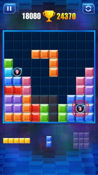 Block Puzzle: Fun Puzzle Game Schermata dell'app #4