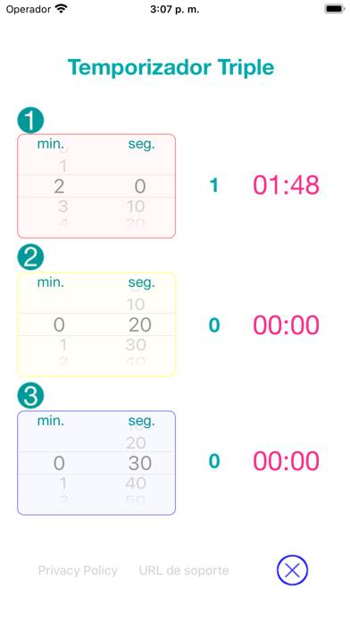 Temporizador Triple