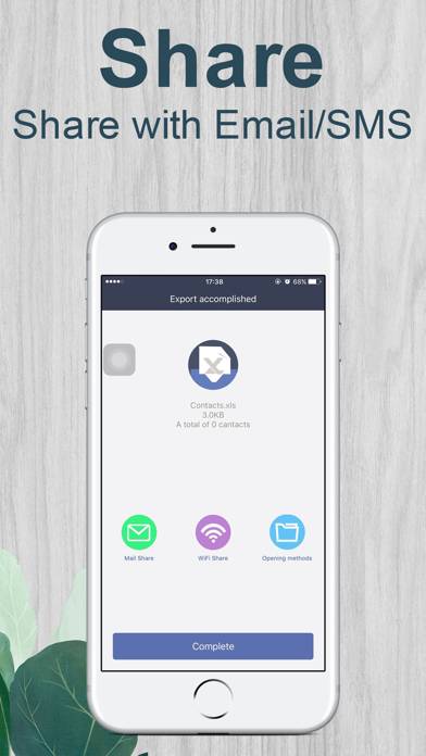 Business Card Scanner-Sam Full Capture d'écran de l'application