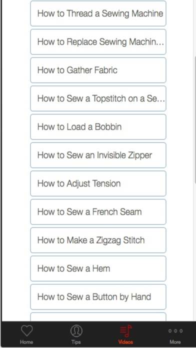 Sewing for Beginners App preview #3