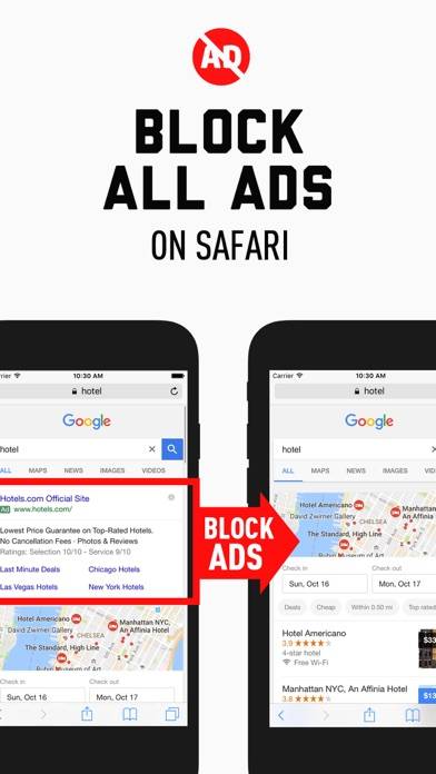 Ad Blocker Pro-Block Ads & Save Data Usage Captura de pantalla de la aplicación #2