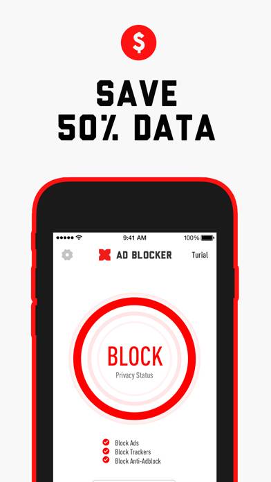 Ad Blocker Pro-Block Ads & Save Data Usage Captura de pantalla de la aplicación #4