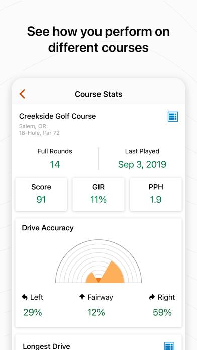 Garmin Golf App skärmdump #2