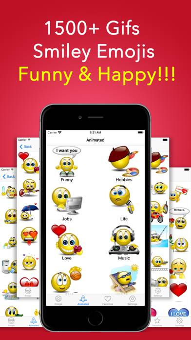 Adult Emoji Pro & Animated GIF Capture d'écran de l'application #3