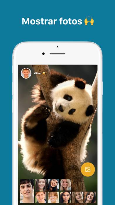 Zooroom Video Group Chat Captura de pantalla de la aplicación #4