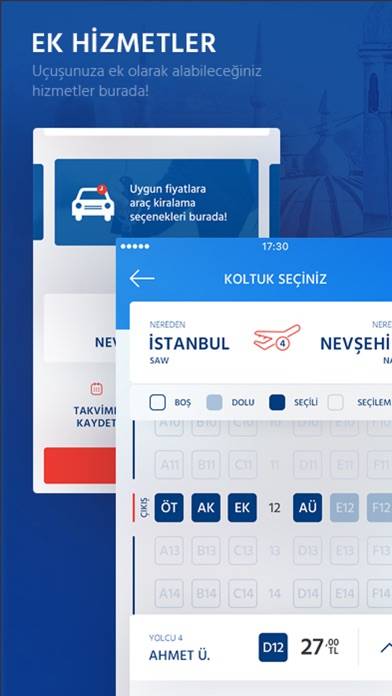 AnadoluJet Cheap Flight Ticket Uygulama ekran görüntüsü #4
