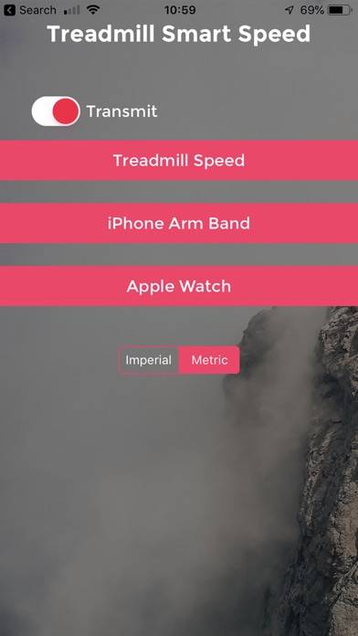 Treadmill Smart Speed App screenshot #1