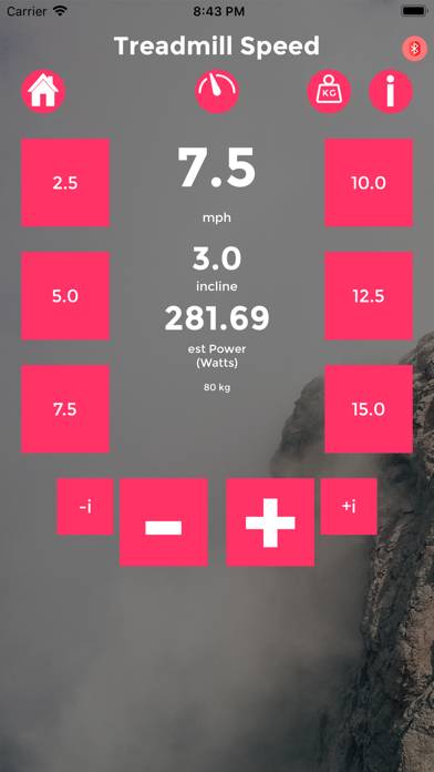 Treadmill Smart Speed App screenshot #2