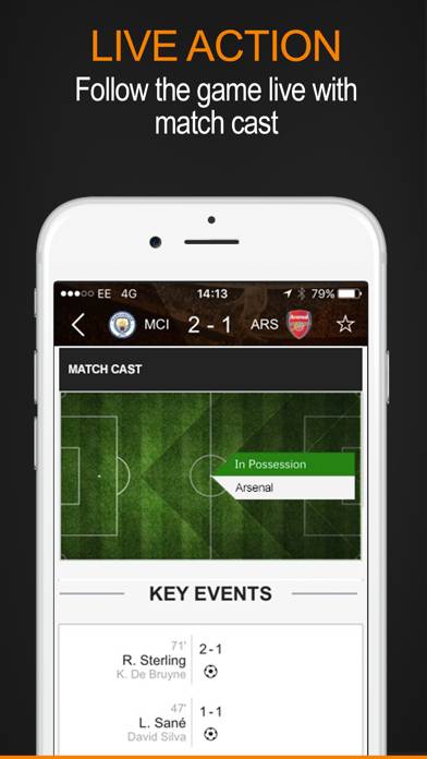 Soccerway Captura de pantalla de la aplicación #2