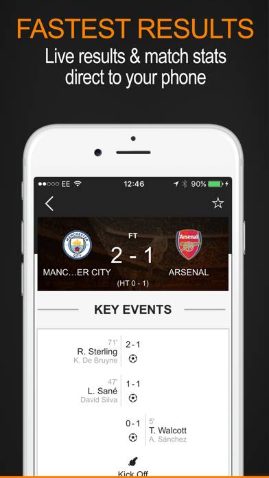 Soccerway Captura de pantalla de la aplicación #3