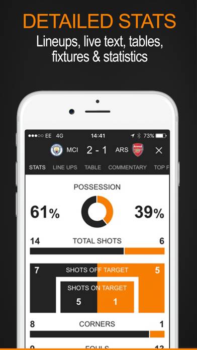 Soccerway Captura de pantalla de la aplicación #4