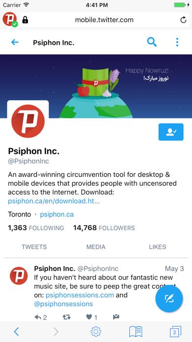 Psiphon Browser screenshot #3
