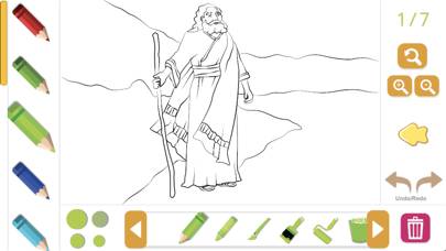 Biblia Coloring Story Book Capture d'écran de l'application #3