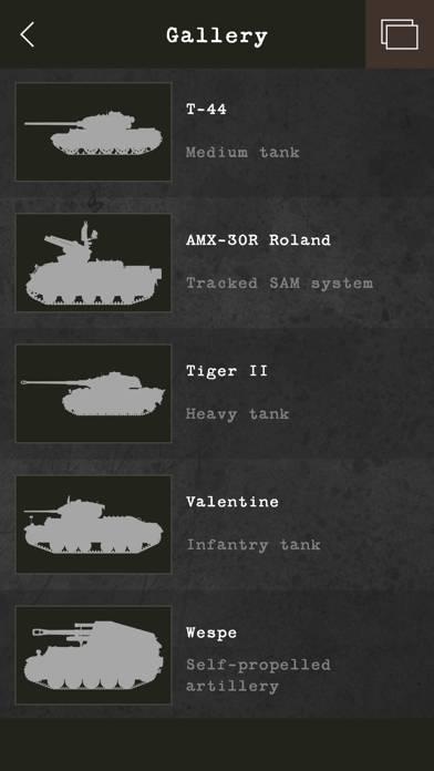 Tank Spotter's Quiz Capture d'écran de l'application #6