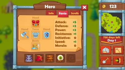 Heroes 2 : The Undead King Captura de pantalla de la aplicación #3
