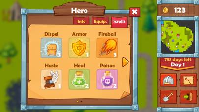 Heroes 2 : The Undead King Скриншот приложения #5