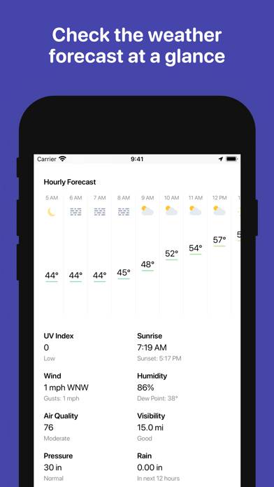 Weather Fit Captura de pantalla de la aplicación #5